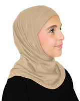 Girl's Khatib Cotton Hijab 2 piece Amira Headscarf