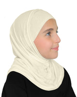 Girl's Khatib Cotton Hijab 2 piece Amira Headscarf Size Small
