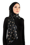 Wholesale 1 Dozen Stylish Mona Kuwaiti Hijabs with Wrap Shawl