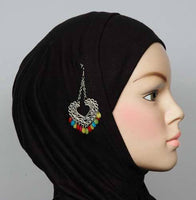 Heart Design Hijab Pin # 3 Multi-Colored - MiddleEasternMall