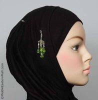 Lustre Hijab Pin  # 2 Chartruese - MiddleEasternMall