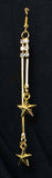 falling stars details hijab pin