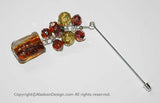 Wholesale 1 Dozen Assorted Fashion Hijab Stick Pins
