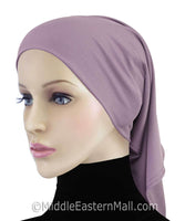 Lilac Khatib LYCRA Extra Long Tube Hijab Cap