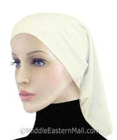 SMALL SIZE: wholesale one dozen LYCRA  Tube Hijab Caps in assorted colors CLEARANCE