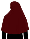 WHOLESALE JUNIOR SIZE XL One Piece Cotton Hijab Amira 1 piece Elbow Length Hijab
