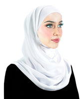 white kuwaiti mona hijab wrap
