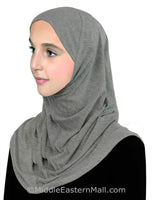 Pre-Teen Girl's Cotton Hijab 1 piece Hijabs CLOSEOUT CLEARANCE