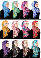wholesale stylish mona kuwaiti hijab head wraps 1 dozen 1 of each design 