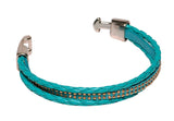Women's Leather Bracelets for Small to Medium Wrist Size