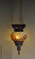 Turkish Mosaic Hanging Light Fixture