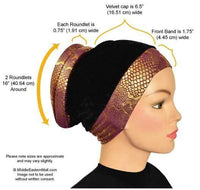 Venetian Volumizer Hijab Cap #11Blue - MiddleEasternMall - 2