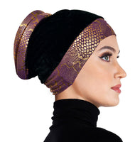 Wholesale Set of 6 JUNIOR SIZE Venetian Turban Hijab Caps